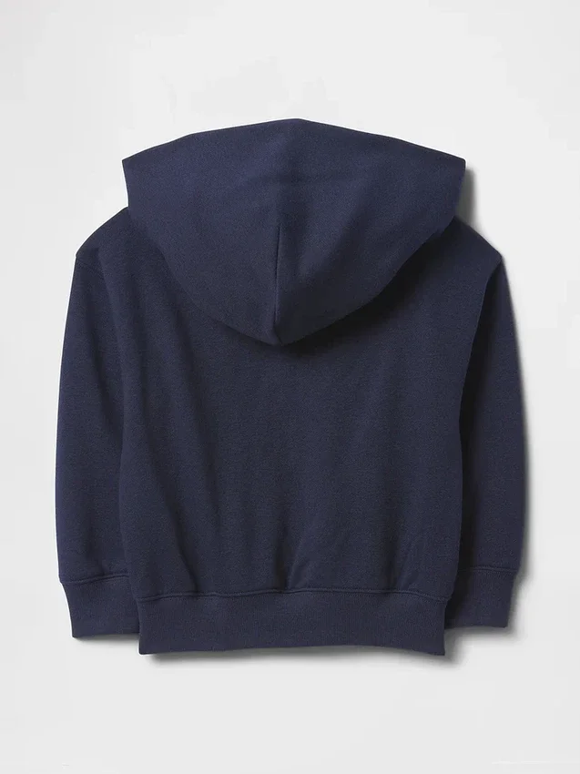 Bebek & Yürümeye Başlayan Çocuk Vintagesoft Logolu Fermuarlı Kapüşonlu Sweatshirt