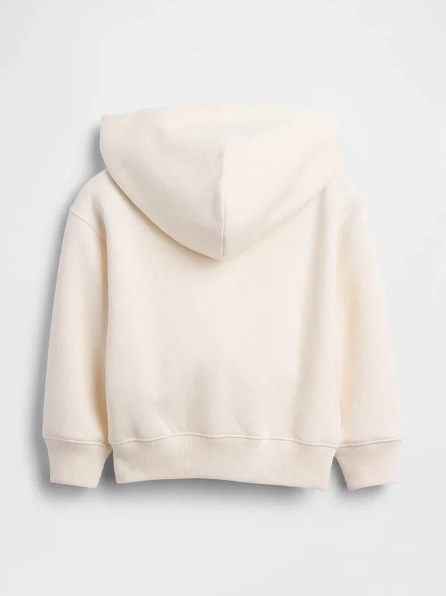 Bebek & Yürümeye Başlayan Çocuk Vintagesoft Logolu Fermuarlı Kapüşonlu Sweatshirt