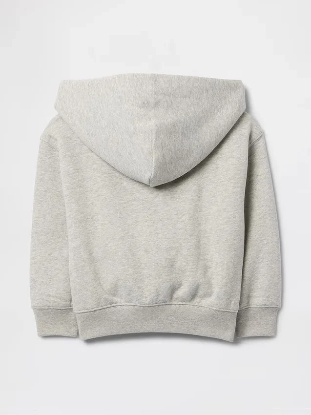 Bebek & Yürümeye Başlayan Çocuk Vintagesoft Logolu Fermuarlı Kapüşonlu Sweatshirt