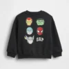 Bebek & Yürümeye Başlayan Çocuk Vintagesoft Marvel Logolu Sweatshirt