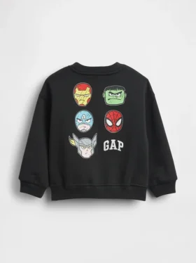 Bebek & Yürümeye Başlayan Çocuk Vintagesoft Marvel Logolu Sweatshirt