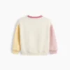 Bebek & Yürümeye Başlayan Çocuk Vintagesoft Renk Bloklu Sweatshirt