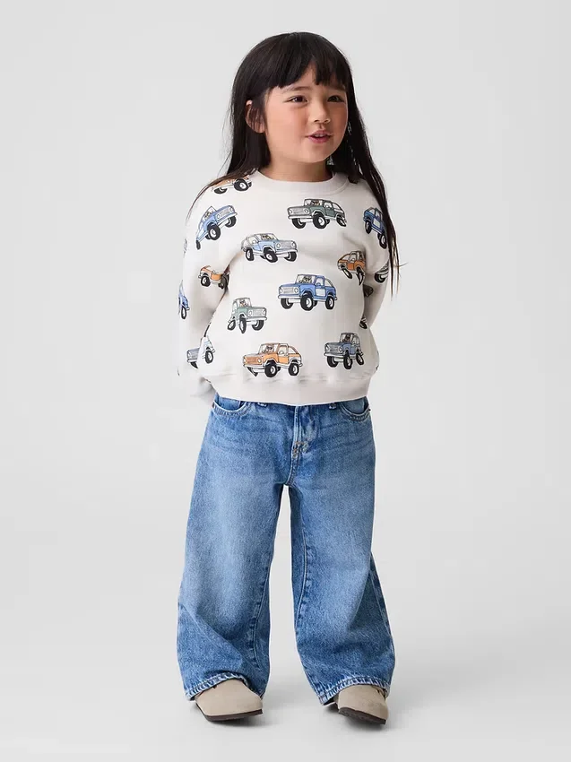 Bebek & Yürümeye Başlayan Çocuk Vintagesoft Sweatshirt