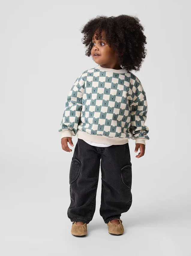 Bebek & Yürümeye Başlayan Çocuk Vintagesoft Sweatshirt