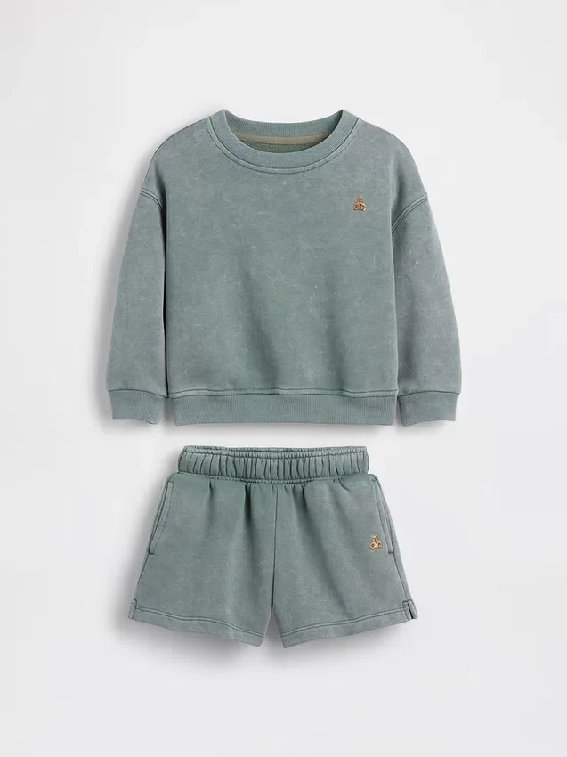 Bebek & Yürümeye Başlayan Çocuk Vintagesoft Sweatshirt Takımı