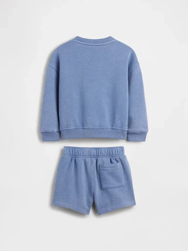 Bebek & Yürümeye Başlayan Çocuk Vintagesoft Sweatshirt Takımı