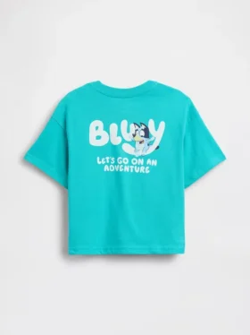 Bebek & Yürümeye Başlayan Çocuklar İçin Bluey Desenli Tişört