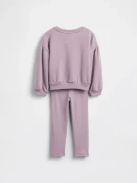 Bebek & Yürümeye Başlayan Çocuklar İçin Bluey Vintagesoft Sweatshirt ve Ribana Tayt Seti