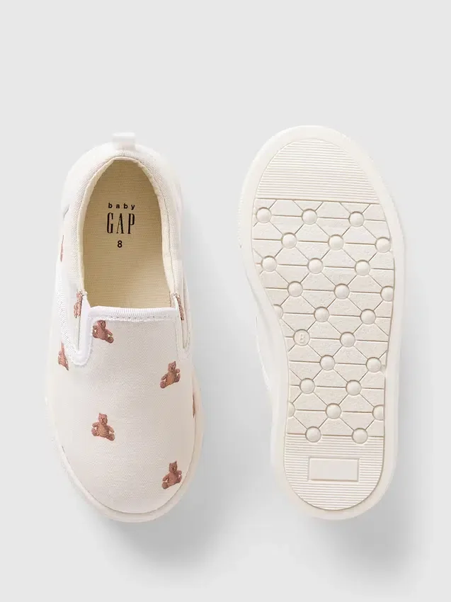 Bebek & Yürümeye Başlayan Çocuklar İçin Brannan Bear Slip-On Spor Ayakkabılar