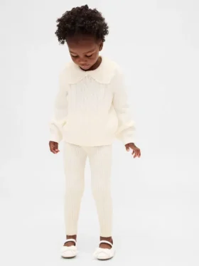 Bebek & Yürümeye Başlayan Çocuklar İçin CashSoft Nervürlü Tayt
