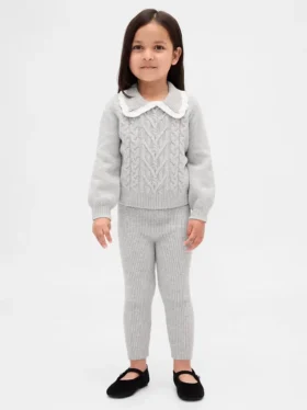 Bebek & Yürümeye Başlayan Çocuklar İçin CashSoft Nervürlü Tayt