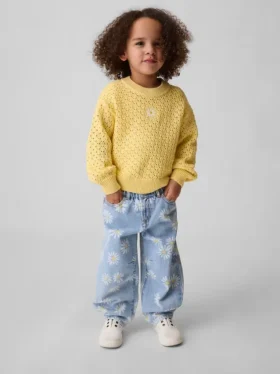 Bebek & Yürümeye Başlayan Çocuklar İçin Daisy Horseshoe Jean'ler