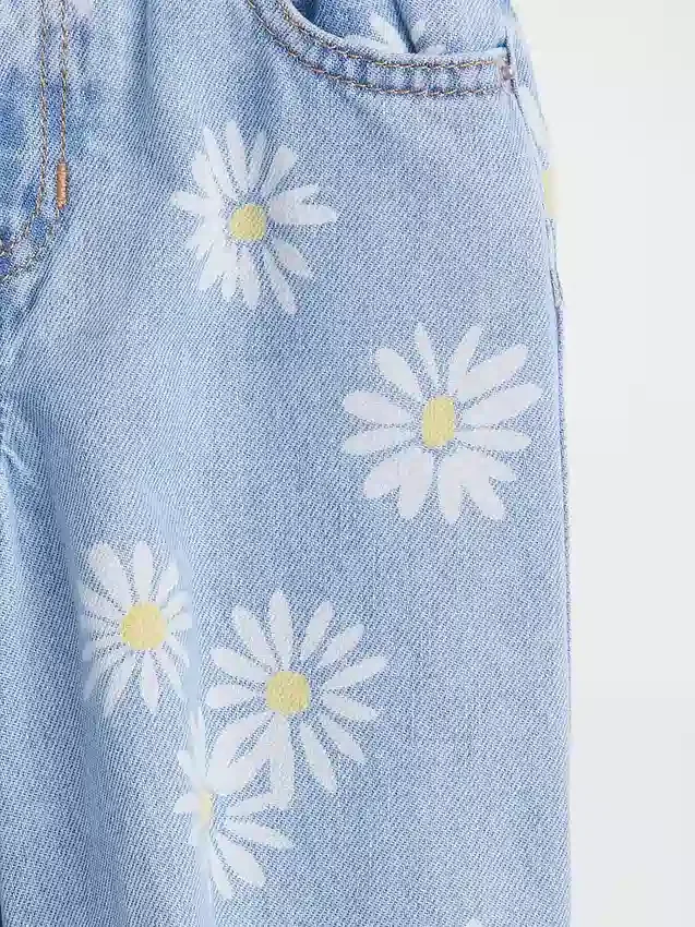 Bebek & Yürümeye Başlayan Çocuklar İçin Daisy Horseshoe Jean'ler