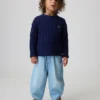Bebek & Yürümeye Başlayan Çocuklar İçin Çekip Giyilebilen Barrel Jean'ler