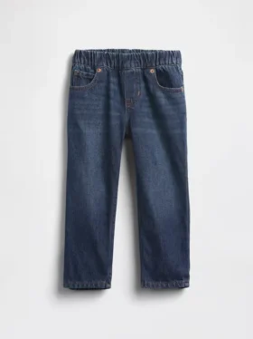 Bebek & Yürümeye Başlayan Çocuklar İçin Çekip Giyilebilen Bol Kesim Jean