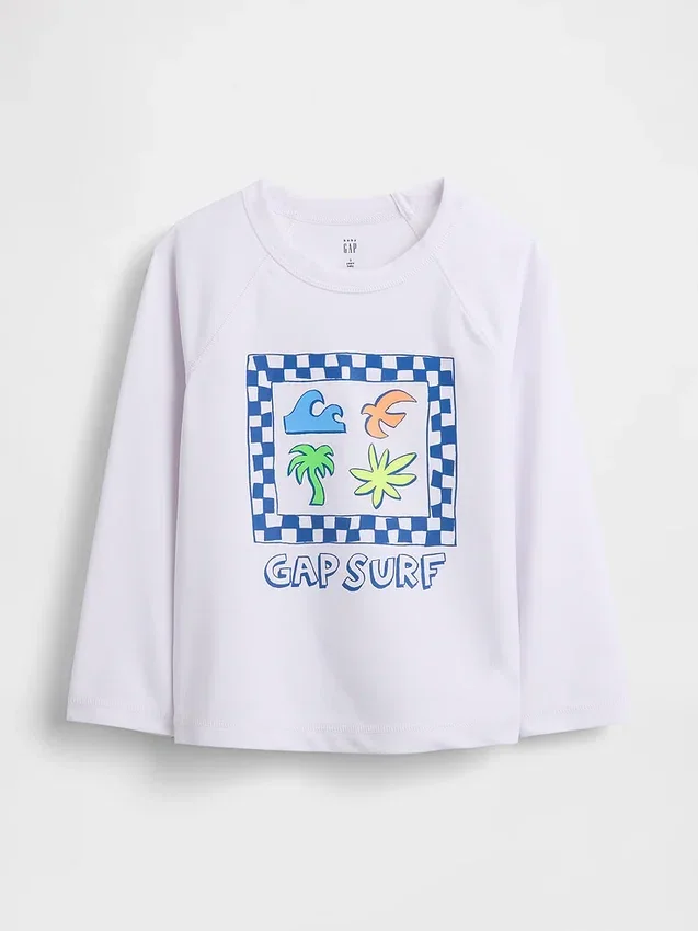Bebek & Yürümeye Başlayan Çocuklar İçin GAP Surf Rash Guard