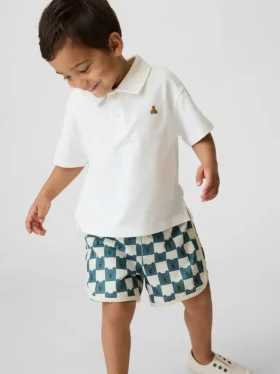 Bebek & Yürümeye Başlayan Çocuklar İçin Geniş Kesim Polo Gömlek