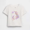 Bebek & Yürümeye Başlayan Çocuklar İçin Kombinlenebilir Desenli Tişört