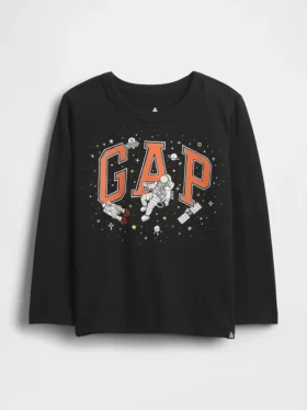 Bebek & Yürümeye Başlayan Çocuklar İçin Kombinlenebilir Grafik Logolu Tişört