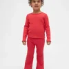 Bebek & Yürümeye Başlayan Çocuklar İçin Kombinlenebilir Nervürlü Geniş Paça Tayt