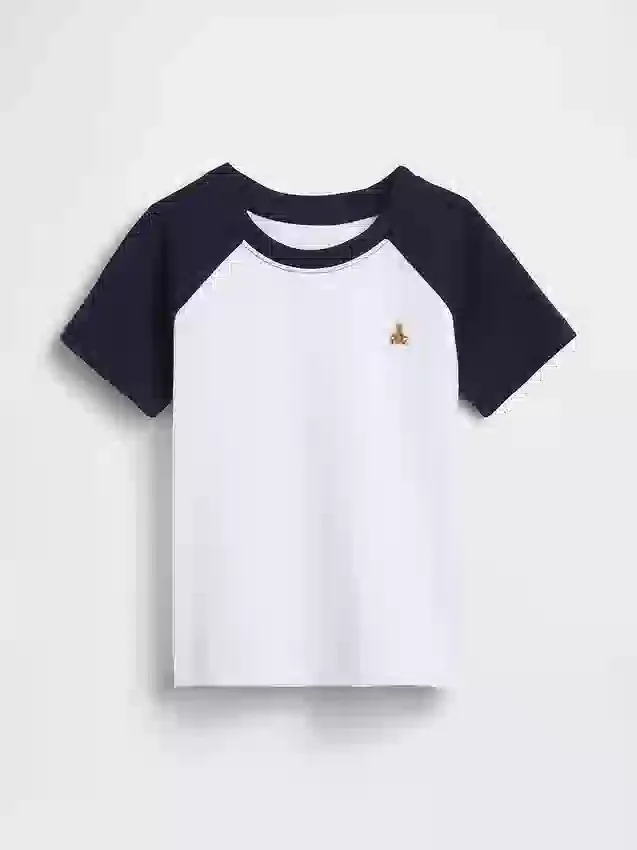 Bebek & Yürümeye Başlayan Çocuklar İçin Kombinlenebilir Raglan Tişört