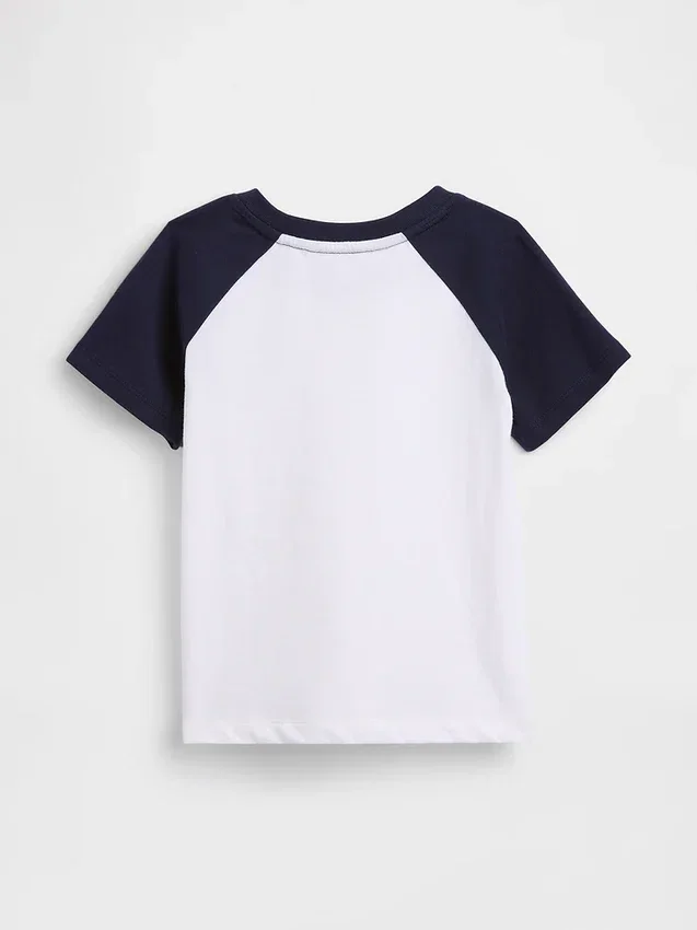 Bebek & Yürümeye Başlayan Çocuklar İçin Kombinlenebilir Raglan Tişört