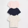 Bebek & Yürümeye Başlayan Çocuklar İçin Kombinlenebilir Tişört (3'lü Paket)