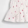 Bebek & Yürümeye Başlayan Çocuklar İçin Kırışık Örme Fiyonklu Üst Giyim