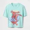 Bebek & Yürümeye Başlayan Çocuklar İçin Marvel Büyük Beden Grafikli Tişört