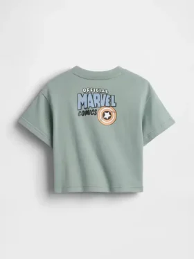 Bebek & Yürümeye Başlayan Çocuklar İçin Marvel Büyük Beden Grafikli Tişört