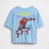 Bebek & Yürümeye Başlayan Çocuklar İçin Marvel Büyük Beden Grafikli Tişört