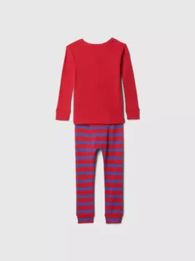 Bebek & Yürümeye Başlayan Çocuklar İçin Marvel Organik Fırçalanmış Pamuklu Pijama Seti