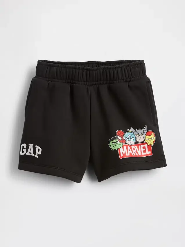 Bebek & Yürümeye Başlayan Çocuklar İçin Marvel Vintagesoft Sweat Şortlar