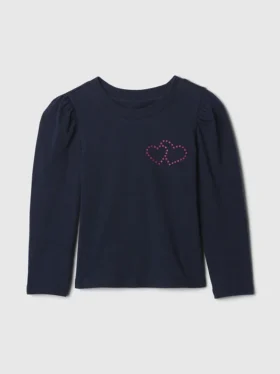 Bebek & Yürümeye Başlayan Çocuklar İçin Mix & Match Kabarık Kollu Tişört