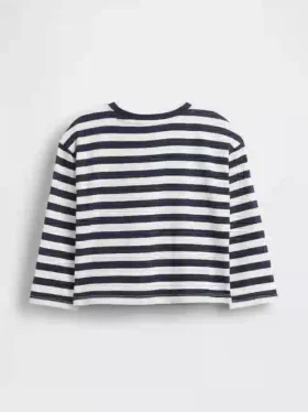 Bebek & Yürümeye Başlayan Çocuklar İçin Mix & Match Kalp Cepli Tişört