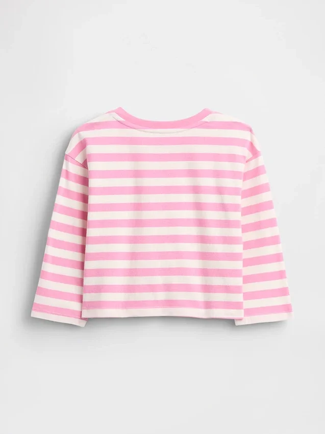 Bebek & Yürümeye Başlayan Çocuklar İçin Mix & Match Kalp Cepli Tişört