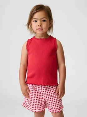 Bebek & Yürümeye Başlayan Çocuklar İçin Mix & Match Ribana Tank Top