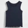 Bebek & Yürümeye Başlayan Çocuklar İçin Mix & Match Ribana Tank Top