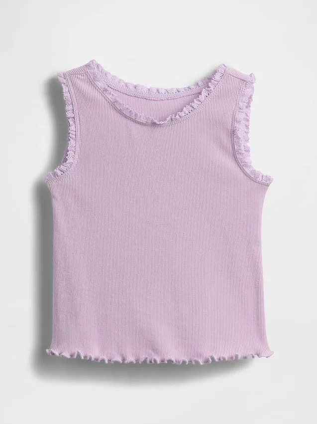 Bebek & Yürümeye Başlayan Çocuklar İçin Mix & Match Ribana Tank Top
