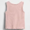 Bebek & Yürümeye Başlayan Çocuklar İçin Mix & Match Ribana Tank Top