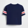 Bebek & Yürümeye Başlayan Çocuklar İçin Oversized Brannan Bear Varsity Grafik Logolu Tişört