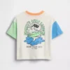 Bebek & Yürümeye Başlayan Çocuklar İçin Oversized Grafik Tişört