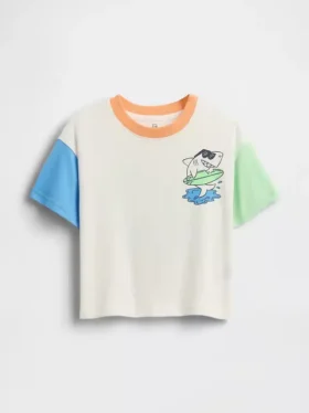 Bebek & Yürümeye Başlayan Çocuklar İçin Oversized Grafik Tişört
