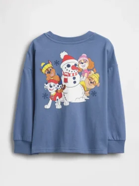 Bebek & Yürümeye Başlayan Çocuklar İçin Paw Patrol Desenli Tişört