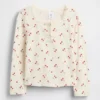Bebek & Yürümeye Başlayan Çocuklar İçin Pointelle Henley Üst