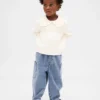 Bebek & Yürümeye Başlayan Çocuklar İçin Örme Barrel Jean'ler