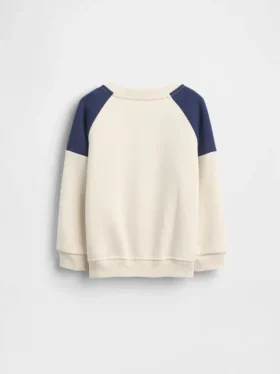 Bebek & Yürümeye Başlayan Çocuklar İçin Snoopy Logolu Raglan Sweatshirt