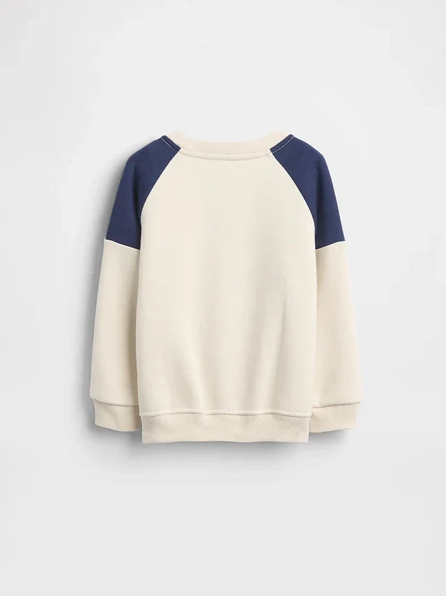 Bebek & Yürümeye Başlayan Çocuklar İçin Snoopy Logolu Raglan Sweatshirt