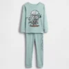 Bebek & Yürümeye Başlayan Çocuklar İçin Star Wars Organik Fırçalanmış Pamuklu Pijama Seti