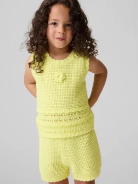 Bebek & Yürümeye Başlayan Çocuklar İçin Tığ İşi Tank Top